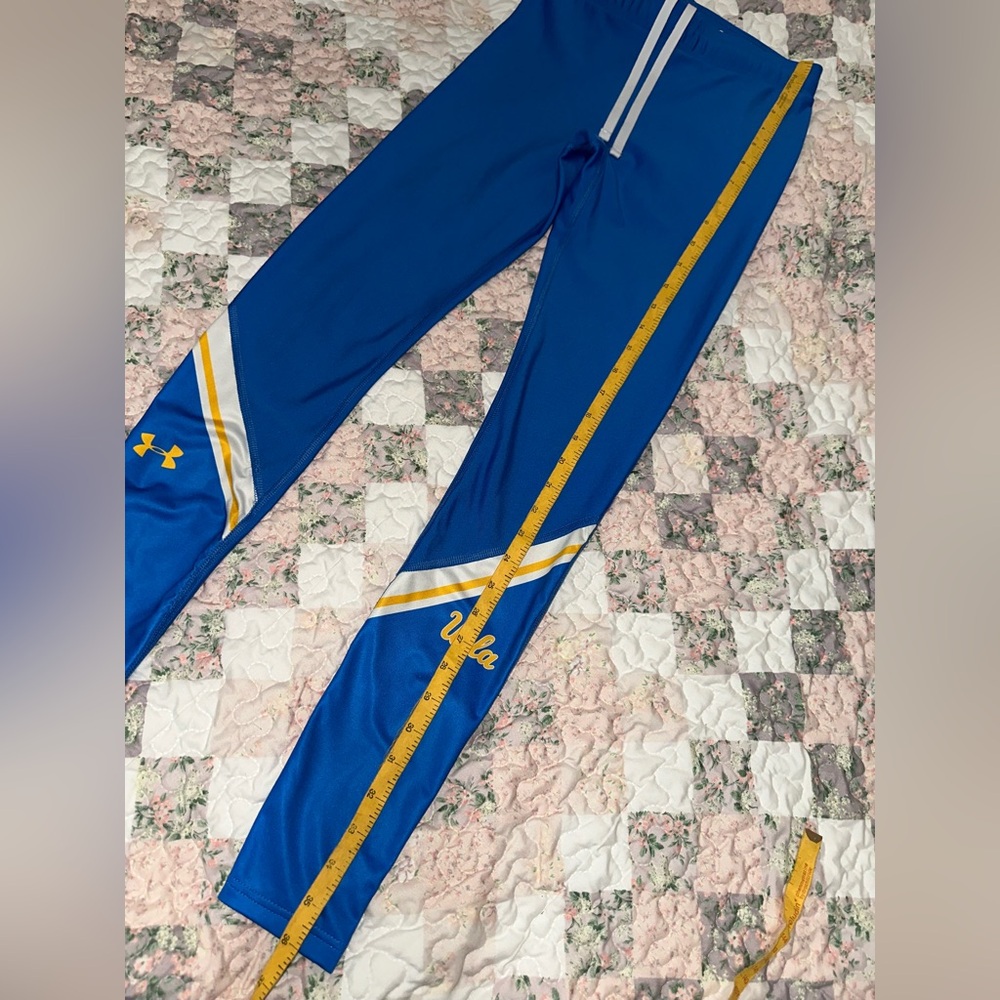 Under Armour Women’s UCLA Bruins Active Sports Running Workout Gym Leggings - Picture 9 of 9